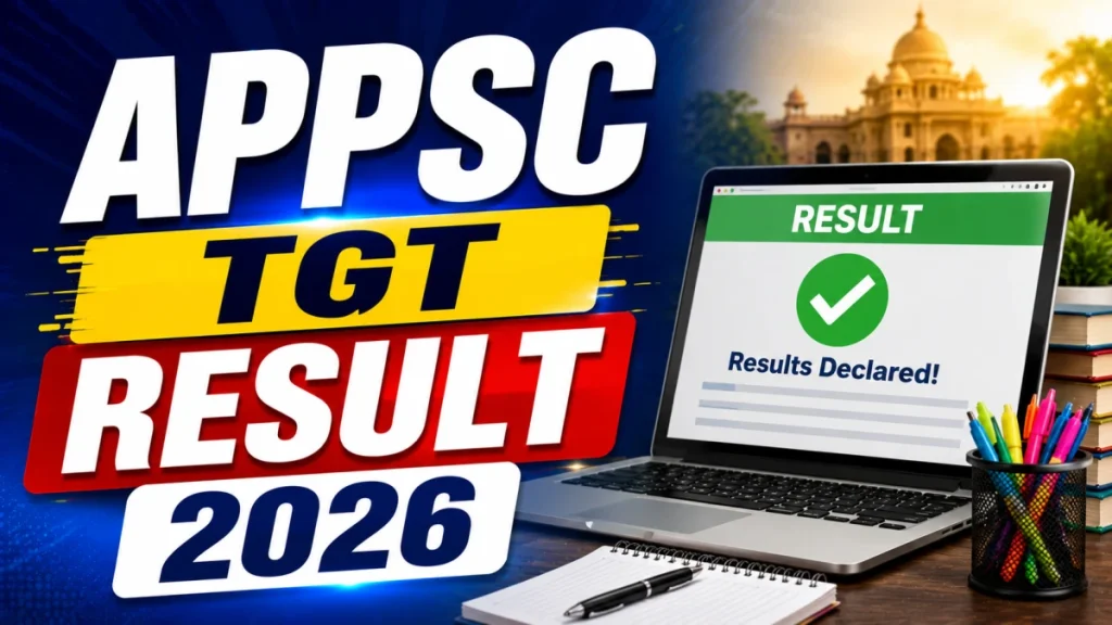appsc-tgt-result-2026-check-written- » Sarkari Officer APPSC TGT Result 2026 - Check Trained Graduate Teacher Written Exam Result List PDF