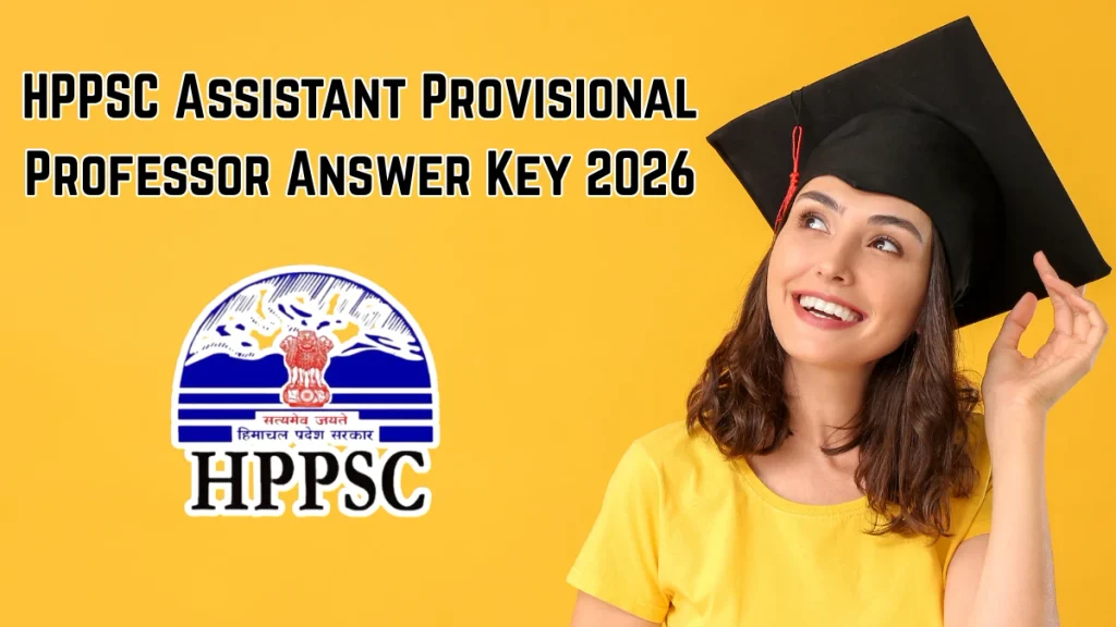 HPPSC Assistant Professor Provisional Answer Key 2026 Out - Download English and History Paper-I PDF HPPSC Assistant Professor Answer Key